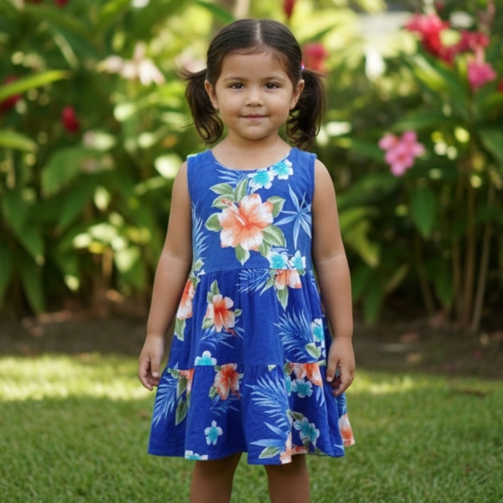 bundle 2 girls hawaiian dresses 2T